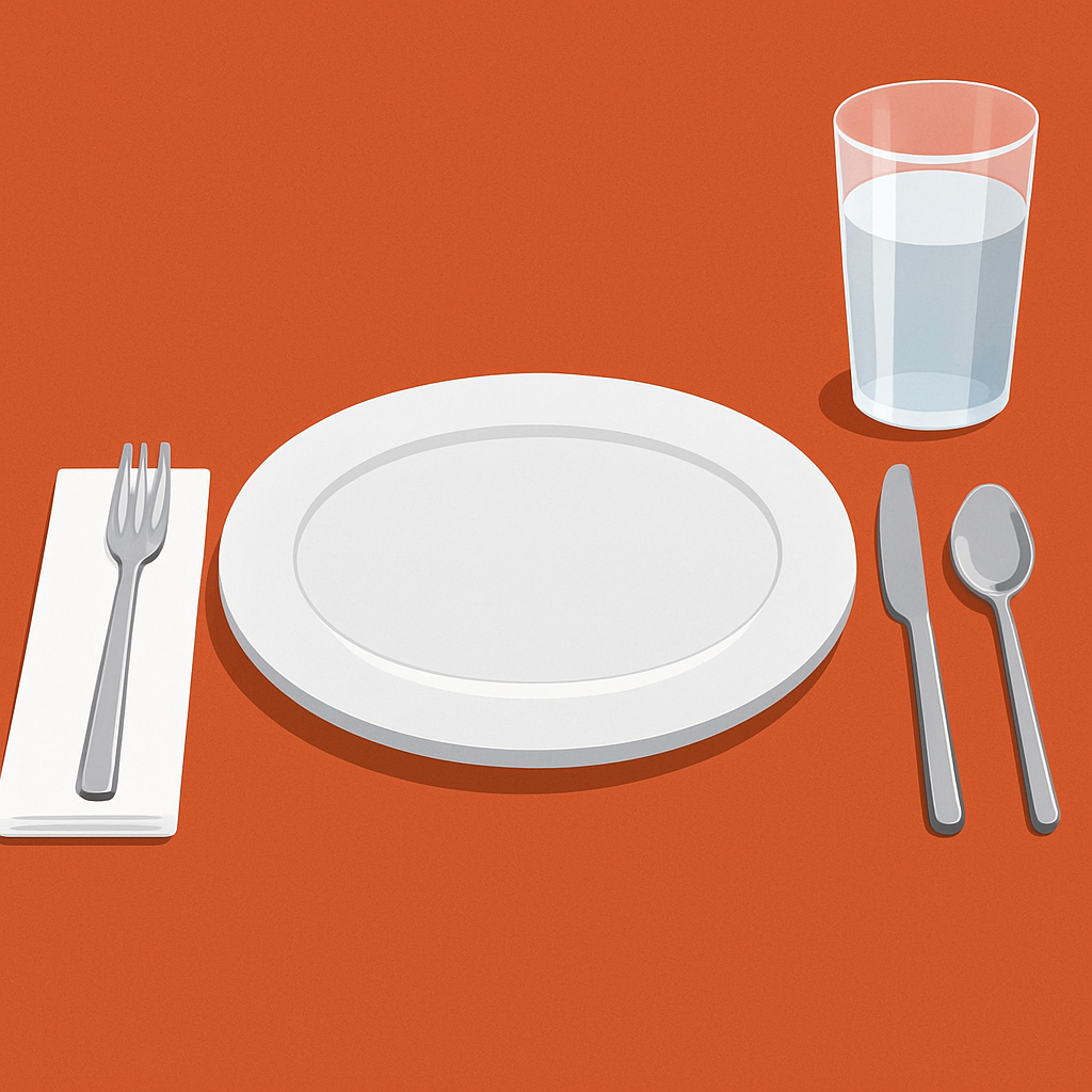 basic dinner table setting for everyday dining