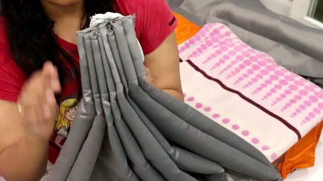 how to wash curtains with rings in a washing machine