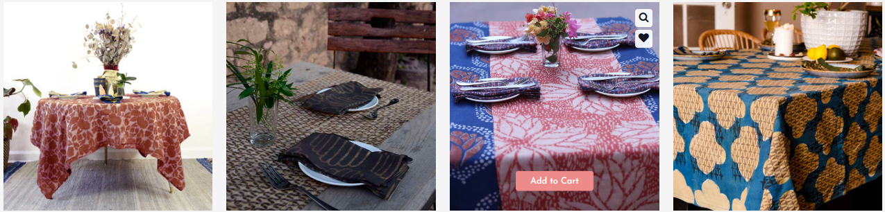 indian tablecloths and runners block printed indian tablecloths and table runners