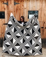 Upcycled sustainable quilts