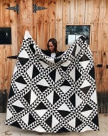 Upcycled sustainable quilts
